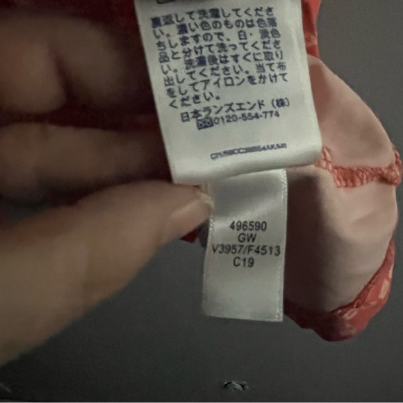 Lands’ End Women's Cotton Modal Jersey Surplice Fit and Flare Dress size xlp - Picture 6 of 7